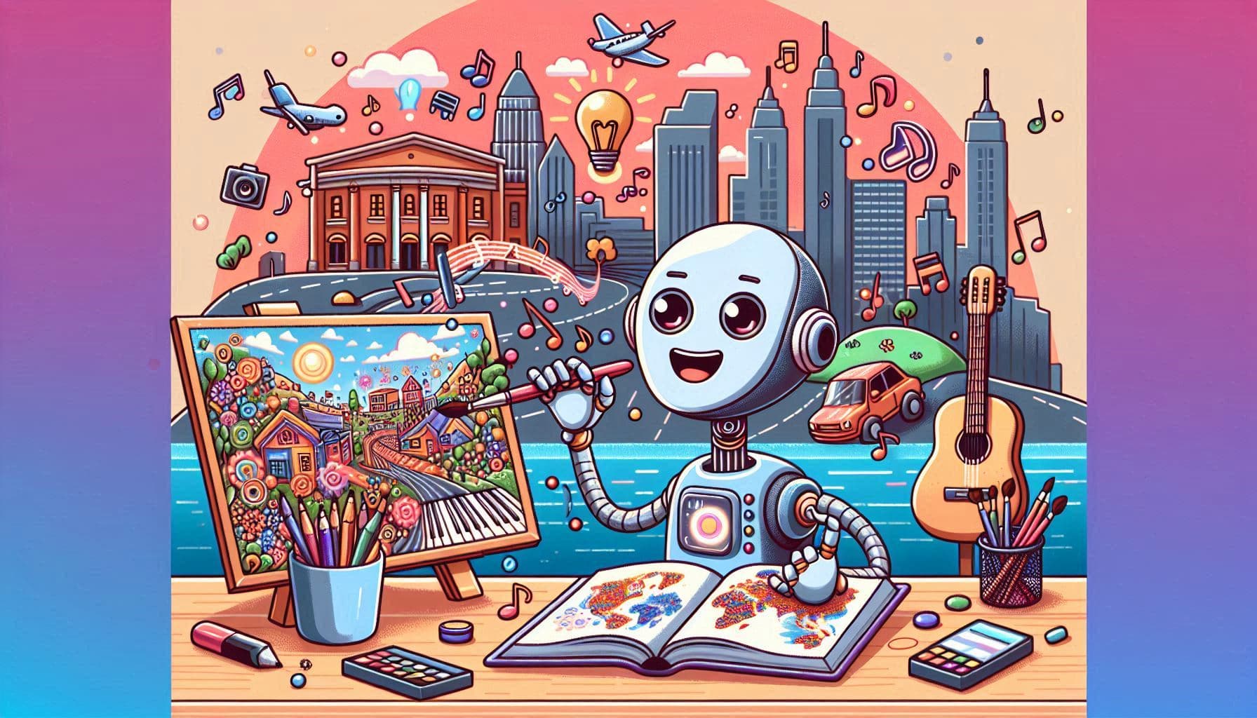 AI dalam Dunia Kreatif: Membuat Musik, Seni, dan Cerita dengan Teknologi