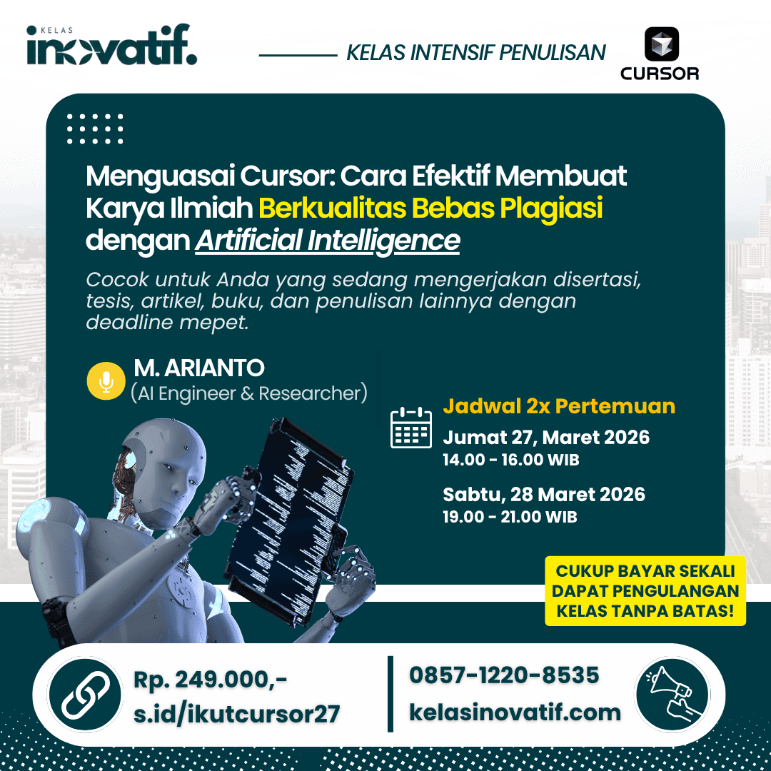 Menguasai Cursor: Cara Efektif Membuat Karya Ilmiah Berkualitas Bebas Plagiasi dengan Artificial Intelligence